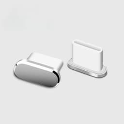 Metal Type C Dust Plugs Cellphone Anti-dust Protectors for Apple IPhone 15 Pro Max/15 Plus/15 Pro Samsung Dustplug