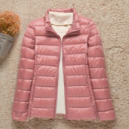 Down Parka Plue Size Women Ultra-light Thin Down Jacket All season Slim Short Hooded Warm White Duck Down Coat Women's Outerwear