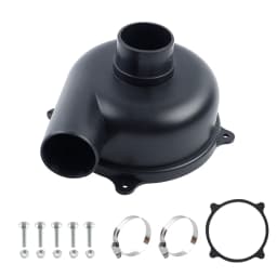 New Cyclone Separator Cover Powder Dust Collector DIY Turbocharged Filter Industrial Cyclone Dust Collector for Workshops/Home