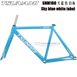 TSUNAMI SNM100 Bicycle Frame Fixed Gear Carrier Kit 49cm 52cm 55cm 58cm Aluminum Racetrack Frame Multi-Color Options