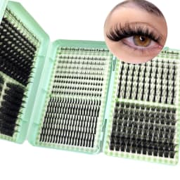 New 32rows 512Cluster Mix Lash Clusters Lashes Cluster Natural Manga Look Lash DIY Eyelash Extension Reusable Natural Lashes