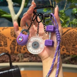 Dopamine Barbell Plates Keychain Kettlebell Water Cups Simulation Dumbbells Keyring INS Creative Fitness Series Pendant Gifts