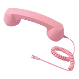 Retro Phone Handset Type-C/Bluetooth Connector Clear Sound Mobile Phone Telephone Handset for Mobile Phones