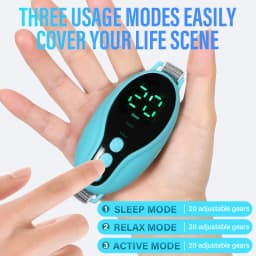 2 Modes 20 Levels EMS Sleep Aid Relaxation Treatment Microcurrent Pulse Hypnosis Device Suitable Insomnia Anxiety
