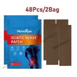 10/72PCS Sciatic Nerve Massage Patch Piriformis Hip Bandage Soothe Meridians Relax Muscle Promotes Blood Circulation Massage Mat