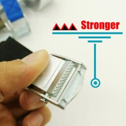 Heavy Duty 2M Lashing Strap with Quick Release Buckle for Long Lasting Cargo Transportation and Baggage Safety