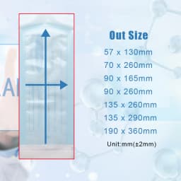 200/100/50PCS Self Sealing Sterilization Pouches Self-adhesive Clean Bags Tattoo Nail Art Grade Paper Dental Tattoo Accessories