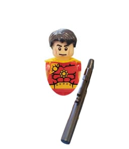 Avengers: Samurai, Angel, Crocodile, Mutant, Red Arrow Hero, Ocean Youth Puzzle Toy, Desktop Handheld Toy