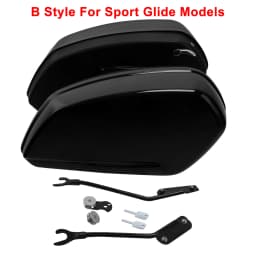 Saddlebag Side Bag For Harley Softail Low Rider S FXLRS 2018-2020 Low Rider ST FXLRST 2022-2024 Sport Glide Fat Boy Breakout