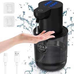 420ML Light Display 4-Gears Adjustable Control Infrared Induction Automatic Sensor Soap Dispenser Electric Hand Sanitizer Bottle