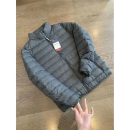 Ultra-Light Men's down Cotton Jacket Stand Collar Warmth Super Value Silk Cotton Filling Slim Fit Short Style Autumn Wear
