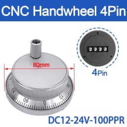 ZS61 CNC Numerical Control Electronic Handwheel Lathe Hand Shake Wide Number Kandi PLC System Pulse Generator Hand Pulse Wheel