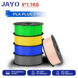 JAYO 5.5KG 3D PETG / High Speed Matte PETG / PLA Classic Printer Filament 1.75mm 3D Printer Filament Neatly Wound PETG for 3D