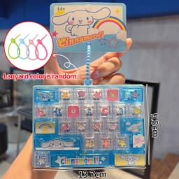 키캡 클릭커 26-key Keycap Clicker Keychain Keyboard Key Caps Keychains for Bag Charms Cartoon Anti-stress Keycaps Pendant Xmas Gifts