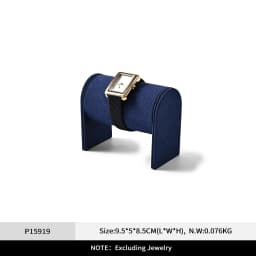 Oirlv Watch Display Stand Microfiber Jewelry Organizer Watch Stand Bracelet Display Rack Jewelry Watch Bracelet Photography Prop
