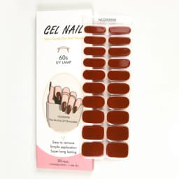 16/20/22Tips Semi-Cured Gel Nail Patch Adhesive Sliders Long Lasting Full Gel Nail Stickers DIY Manicure Harden In UV Lamp Need