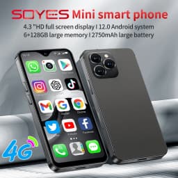 ONEMYTH F9 Max LTE 4G Mini Smartphone Metal Body Octa Core HD Camera WIFI Android Mobile Cell Phone 2750mAh Battery