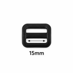 30/50/100Pcs Plastic Adjust Buckles 20-50mm Black Tri-Glide Slider Clasp Bag Strap Dog Collar Hook Webbing Belt Loop Accessories