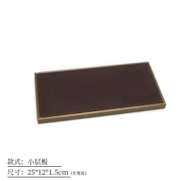 Brown Pu Leather Jewelry Display Stand Ring Earrings Necklace Pendant Bracelet Storage Display Stand