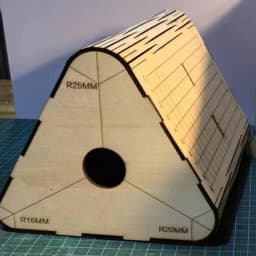 Multi-horn wallet and journal cover bending tool (R15/R20/R25) - Leather Craft Triangle Bending Templates