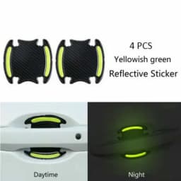 Car Door Handle Reflective Sticker Protection Sticker Door Handle Paint Surface Anti-scratch Reflective Sticker Car Accessories