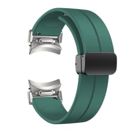 Quick Fit Magnetic Silicone Strap For Samsung Galaxy Watch 6 5 4 40mm 44mm 6 Classic 47 43mm 42 46mm 5Pro 45mm 20mm Sports Band