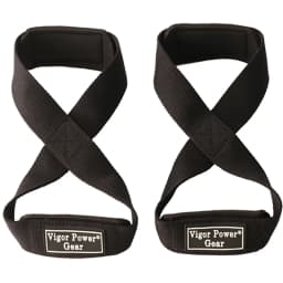 Durable Powerlifting Straps Cross Training Figure 8 Weight Lifting Straps,Powerlifting Belts,Fitness Pull up Band