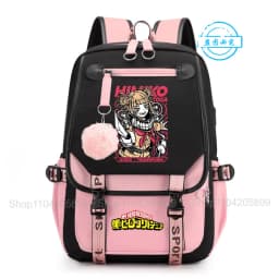 My Hero Academia Anime Print Student Backpack Lightweight Casual Daypack for Girls School Travel