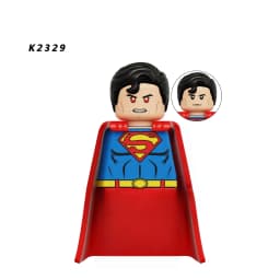 Blind Box Mini Building Blocks G0139 Figures Big Goblin Spiderman Iron Man Venom Captain Hawk Deadpool Armor Christmas Gift Toy