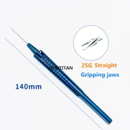 Gripping jaws Capsulorhexis Forcep Gripping forceps Virtreo-Retinal Ophthalmic microsurgery instrument