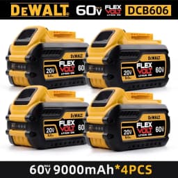 New 100% Original Dewalt 6.0Ah 20V/60V Power Tool Battery DCB206 DCB206 DCB205 DCB200 DCB203 For Dewalt power cordless drill