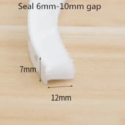 20/10/5Meters Brush Strip Self Adhesive Door Window Sealing Strip Home Door Window Sound Insulation Wind-proof Strip Gasket