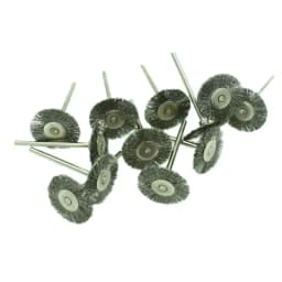 100pcs 22MM Steel Wire Wheel Brushes Metal Rust Removal Dremel Accessories Shank 2.35MM