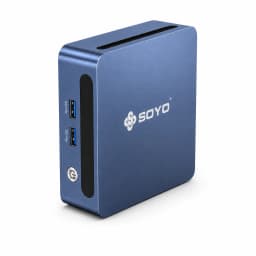 SOYO Y5 Power Mini PC Intel Core i7-8650U CPU(8M high-speed cache, up to 4.20 GHz) LPDDR4 16GB RAM 512GB M.2 SSD 4K Triple Display WIF5/BT5.0 Mini Computers