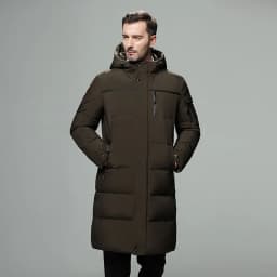 Winter Jackets Men Hooded Casual Long Down Cotton Thicker Warm Parkas Male Outwear Coats Size 5XL Parka Coat Overcoat Mens