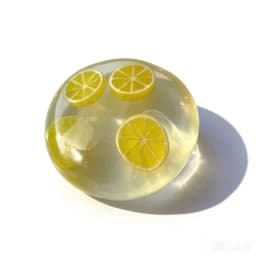 Moldable Fruit Jelly Squishy Toy Clear Coconut Oil Scented No Rebound Stress Relief Sensory Fidget Ball For Adults