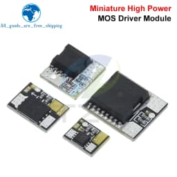 1/3PCS Mini High Power MOS Trigger Switch Drive Module Field Effect Tube PWM Regulation Electronic Switch Control Panel