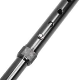 Walking Cane Adjustable Height Anti Slip Lightweight Retractable Senior Walking Stick with 4 Pronged Base for Mountaineering