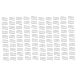 Adhesive Lip Adapter Or Hanger for Earring Card Display Cards Adapter 100 Pieces Packaging Blank Paper Tags for DIY Ear Studs