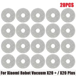 For Xiaomi Robot Vacuum X20 Plus Parts Main Side Brush Hepa Filter Mop Cloth Dust Bag Replacement Accessories