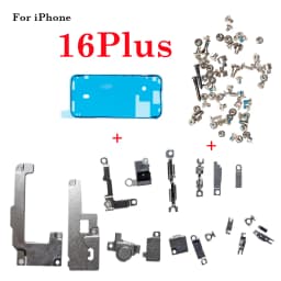 1set Full Inside Small Metal Parts Shield Plate Set Kit Holder Bracket For iPhone 6s 7 8 XS XR XS 11 12 13 14 15 16 Pro Max Plus