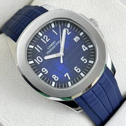2024 LINBERT New Automatic Mechanical Watch PATEK Men's Watch White Rubber Waterproof Brand Luminous Stainless Steel Men's Watch