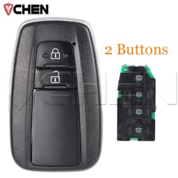 For Toyota Corolla 231451-2000 Remote Control Smart Key 2/3/4Button HYQ14FBN 4A Chip 312/314MHz For Brazil 2019 2020 2021 2022