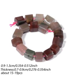 Natural Amethyst Amazonite Lapis Lazuli Beads 9-13mm Irregular Faceted Rondelle Shape Beads for Jewelry Making Accessories
