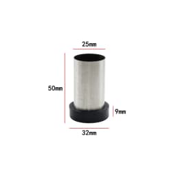 Premium Casting Steel Flask with Rubber Base for Plaster Mold Making Durable Professional Jewelry Tools
