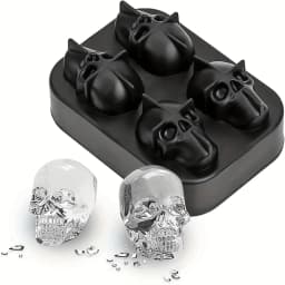 Diamond Rose Gun ETC. Shaped Ice Cube Mold Food Grade Silicone Square Ice Cube Maker Tray High Quality Mold For Bar Making Drink