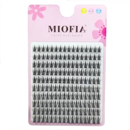 1 Box/160 Bunches Mink Eyelashes Natural 3D Russian Individual Eyelash Extension MS Eyelash Cluster Makeup Tool Lashes Wholesale