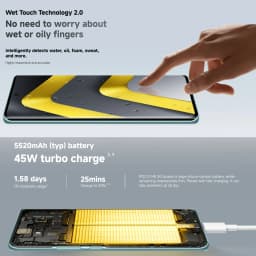 POCO M8 5G, 8+256GB Global Version, Snapdragon® 6 Gen 3 6.77“ 120Hz Flow AMOLED Display 7.35mm Sleek 3D-Curved Design 5520mAh 45W