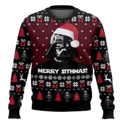 Star Wars Darth Vader White Pattern Xmas Gifts Sweater Holiday Gift 2026 New Men's Fashion Casual Women's Couple Hoodie