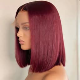 Straight Bob Wigs 100% Human Hair #4 Chocolate Brown SDD 5x5 HD Lace Closure Wigs Human Hair Wigs Glueless Drawstring Wig 300%